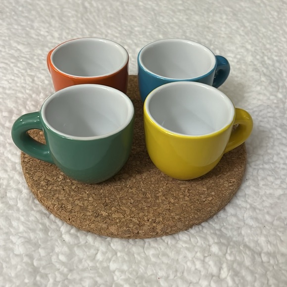 Set of 4 Mini Espresso Mugs - Picture 2 of 5